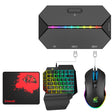 ZIYOU LANG G6L Gamepad To Keyboard Mouse Converter For Nintendo Switch / Xbox / PS4,Specification: Host + K15 + V1 + Red Pad - free shipping - PMC TechLife - Order now!