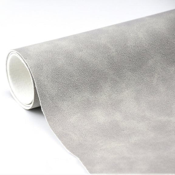 50 X 68cm Thickened Water-resistant Non-Reflective Matte Leather Photo Background Cloth(Light Gray)