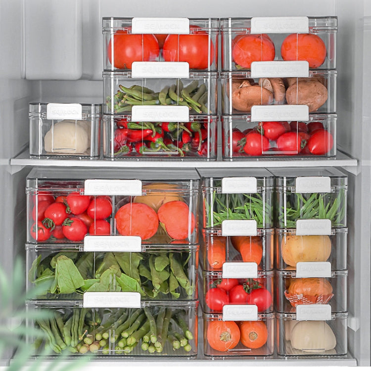 Fruit and Vegetable Refrigerator Crisper with Lid, Specification: TY-9077 - Preservation Supplies by PMC TechLife | Online Shopping South Africa | PMC TechLife