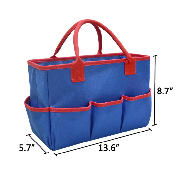 Teacher Stationery Storage Bag Gardening And Pruning Tool Bag(Blue) - Storage Bags by PMC TechLife | Online Shopping South Africa | PMC TechLife | Buy Now Pay Later Mobicred