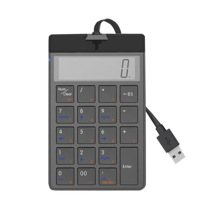 Sunreed SKB886S 19 Keys Wired Keypad With Digital USB Interface, Cable Length: 1.5m(Black) - free shipping - PMC Jewellery - Order now!