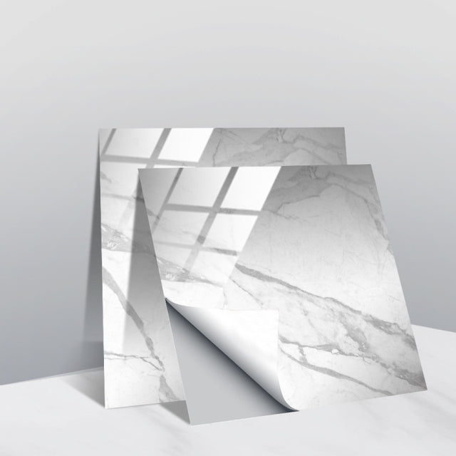 20 PCS 10cm PVC Crystal Covered Film Geometric Pattern Tile Wall Sticker(TS226)