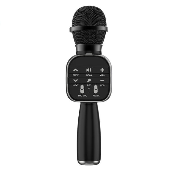 DS813 Live Wireless Bluetooth Microphone(Black)