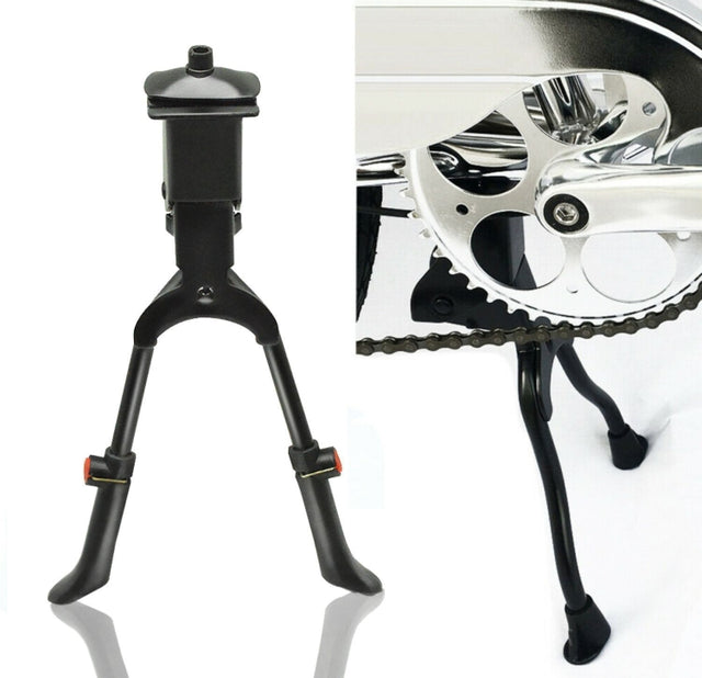 Bicycle Mountain Bike Foot Support Adjustable Middle Support(Black)