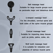 PS818 Variable Speed Vibrating Mini Muscle Fascia Relax Massager, Specification: 12 Gear (Green)