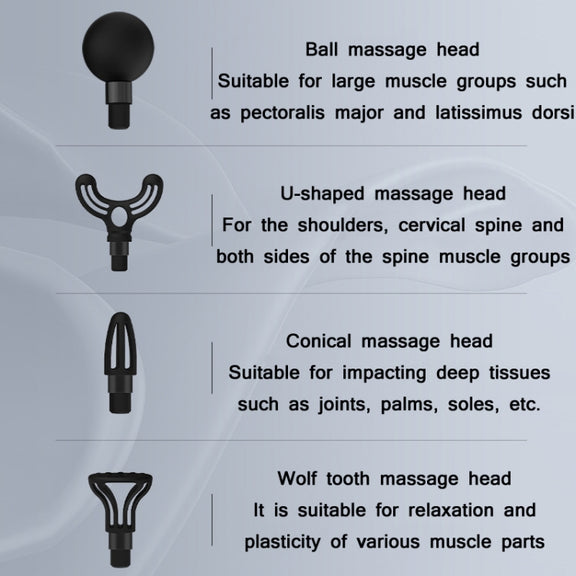 PS818 Variable Speed Vibrating Mini Muscle Fascia Relax Massager, Specification: 12 Gear (Green)