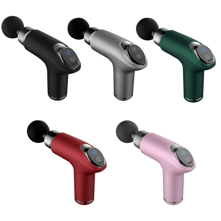 PS818 Variable Speed Vibrating Mini Muscle Fascia Relax Massager, Specification: 12 Gear (Pink)