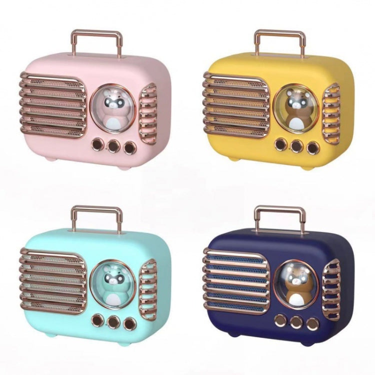 DW09 HD Sound Quality Portable USB Luggage Bluetooth Speaker(Yellow)