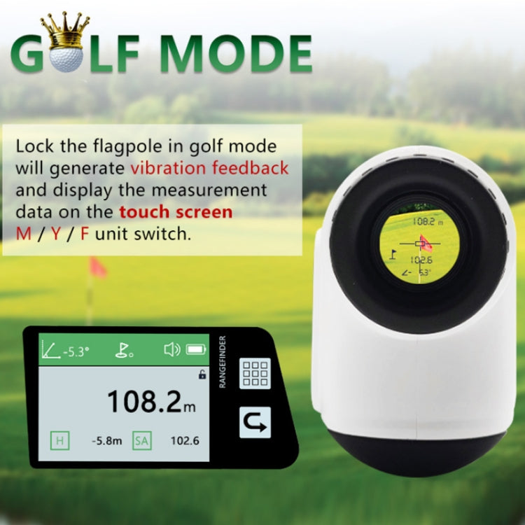 ARTBULL Touch Screen Golf Laser Speed Measurement Rangefinder(NP600) - free shipping - PMC Jewellery - Order now!