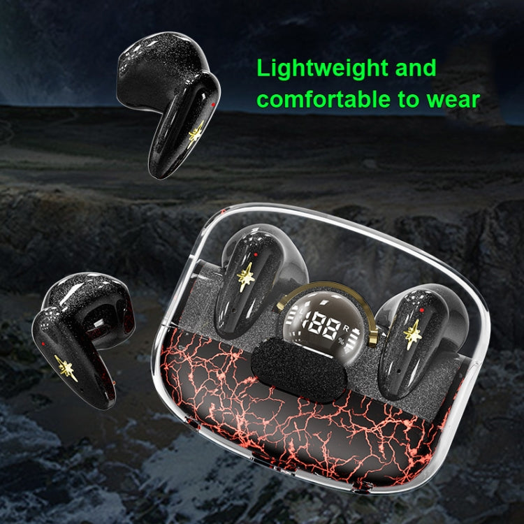TWS Wireless Bluetooth Headset In-ear Space Capsule Gaming Headset(Transparent White) - TWS Earphone by PMC TechLife | Online Shopping South Africa | PMC TechLife