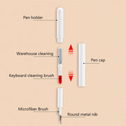 Multifunctional Bluetooth Headset Cleaning Pen(White)