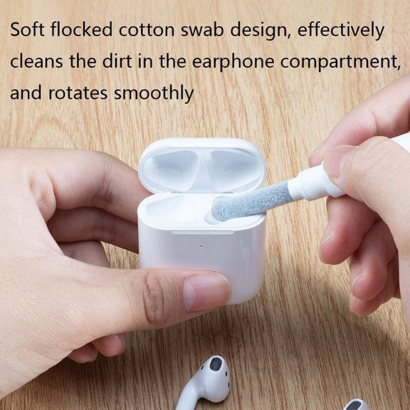 Multifunctional Bluetooth Headset Cleaning Pen(White)