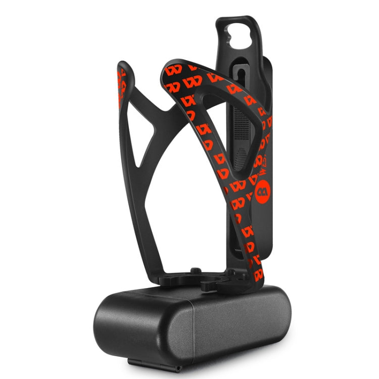 WEST BIKING Bicycle Multifunctional Bottle Cage Tire Lever Tool Box(Black Red) - Holders by PMC TechLife | Online Shopping South Africa | PMC TechLife