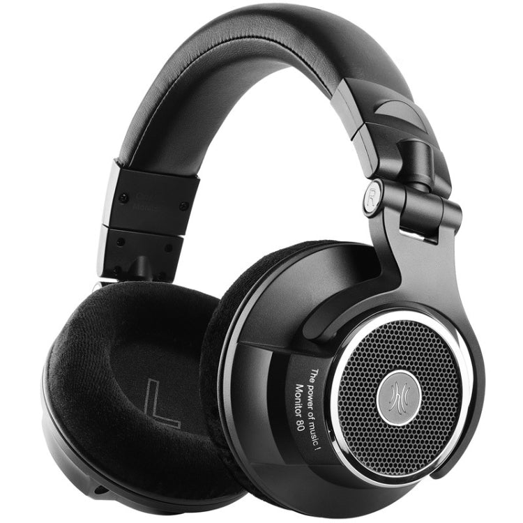 OneOdio M80 Open Three-band Balanced Monitor Mixer Studio DJ HIFI Wired Headset, Cable Length: 3m(Black) - free shipping - PMC Jewellery - Order now!