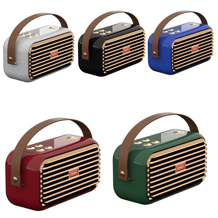 X7 Outdoor Portable Dual Speaker Wireless Bluetooth Retro Portable Speaker(Red) - Desktop Speaker by PMC TechLife | Online Shopping South Africa | PMC TechLife