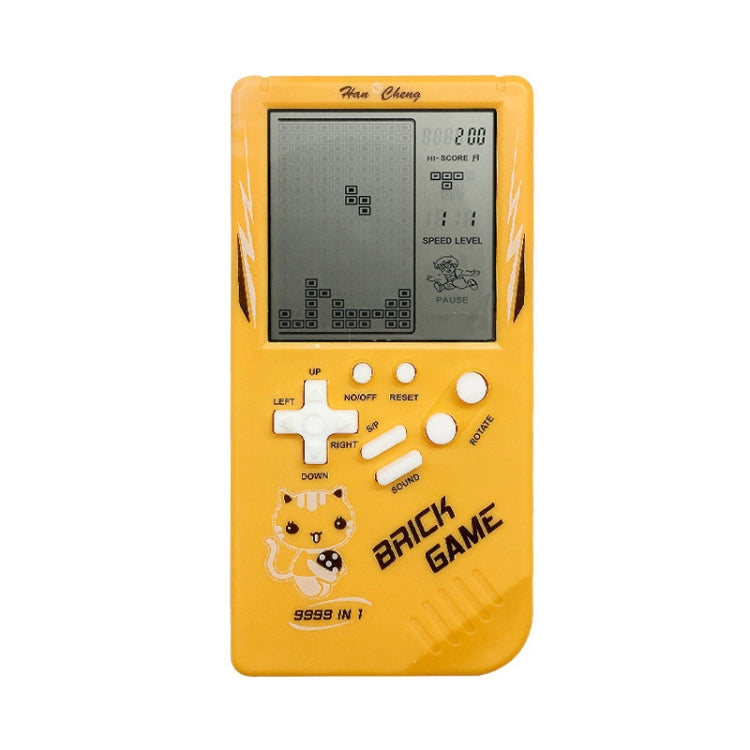 Large Screen Retro Children Handheld Game Console(Yellow) - Pocket Console by PMC TechLife | Online Shopping South Africa | PMC TechLife