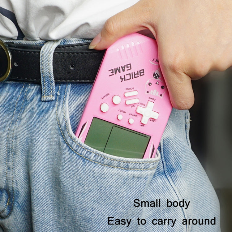 Large Screen Retro Children Handheld Game Console(Yellow) - Pocket Console by PMC TechLife | Online Shopping South Africa | PMC TechLife