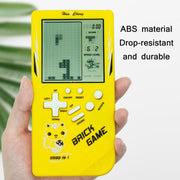 Large Screen Retro Children Handheld Game Console(Pink)