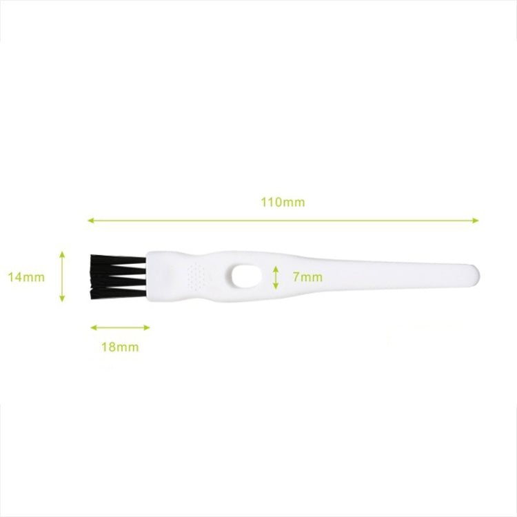 50 PCS Crevice Cleaning Brush Garlic Masher Brush Coffee Machine Brush(Random Color Delivery)