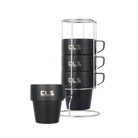 CLS 4 in 1 Outdoor 304 Stainless Steel Camping Cup(300ml) - free shipping - PMC Jewellery - Order now!