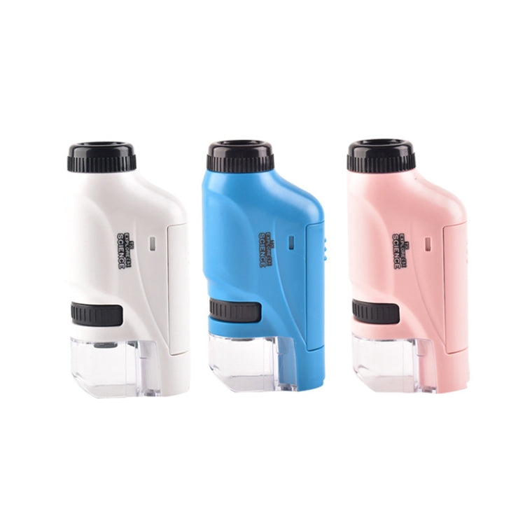 Children Handheld Portable Laboratory Equipment Microscope Toys, Colour: Lite + Specimen (White) - Digital Microscope by PMC TechLife | Online Shopping South Africa | PMC TechLife | Buy Now Pay Later Mobicred