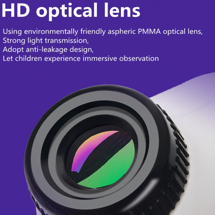 Children Handheld Portable Laboratory Equipment Microscope Toys, Colour: Lite + Specimen (White) - Digital Microscope by PMC TechLife | Online Shopping South Africa | PMC TechLife | Buy Now Pay Later Mobicred