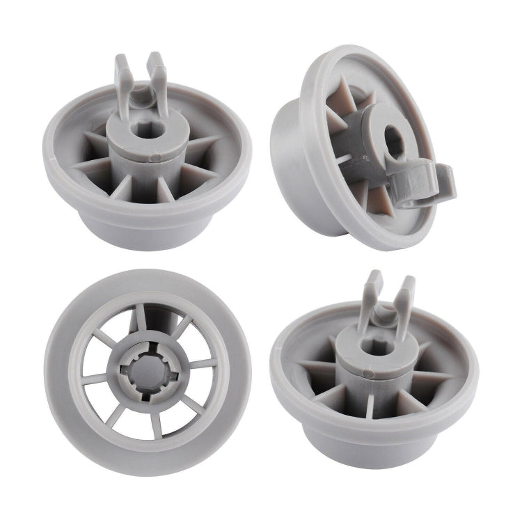 4 PCS Wheels for Bosch Siemens Neff 165314 Dishwasher Accessories(Light Grey) - Dish Washers & Accessories by PMC TechLife | Online Shopping South Africa | PMC TechLife