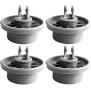 4 PCS Wheels for Bosch Siemens Neff 165314 Dishwasher Accessories(Light Grey)