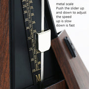 FRIEND Tower Mechanical Terrace Piano Guitar Violin Universal Rhythm Instrument(Tower Ebony Color)