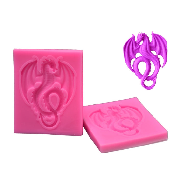 2 PCS Pterodactyl Chocolate Cake Clay Decoration DIY Silicone Mold(Large Pink) - Arts & Crafts by PMC TechLife | Online Shopping South Africa | PMC TechLife | Buy Now Pay Later Mobicred