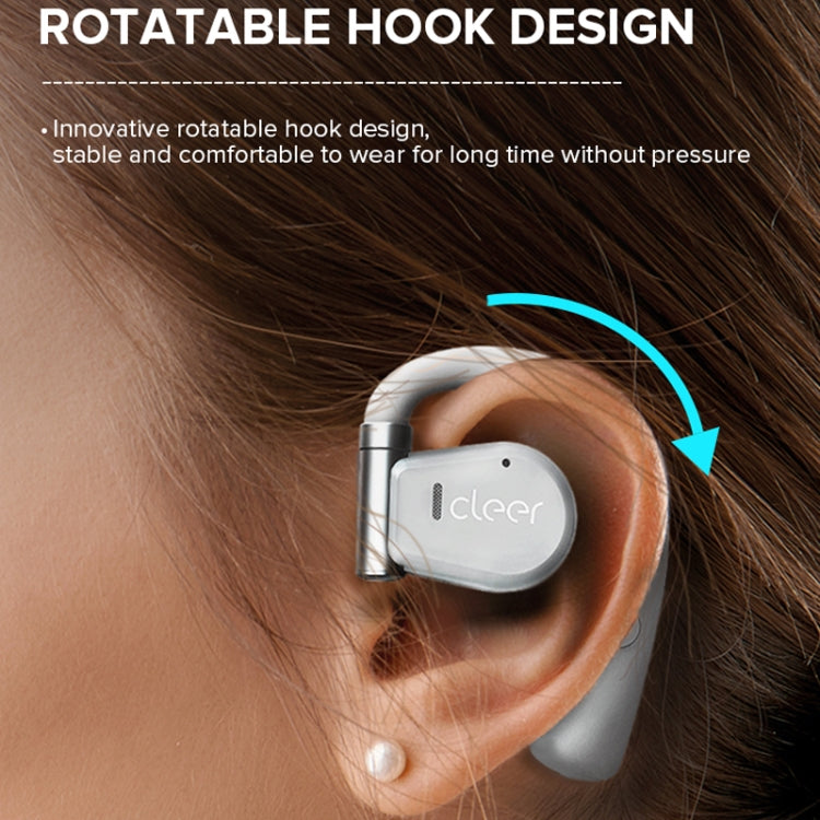Cleer Call Noise Cancelling Music Gaming Swivel Over-Ear Wireless Bluetooth Earphones(White) - free shipping - PMC Jewellery - Order now!