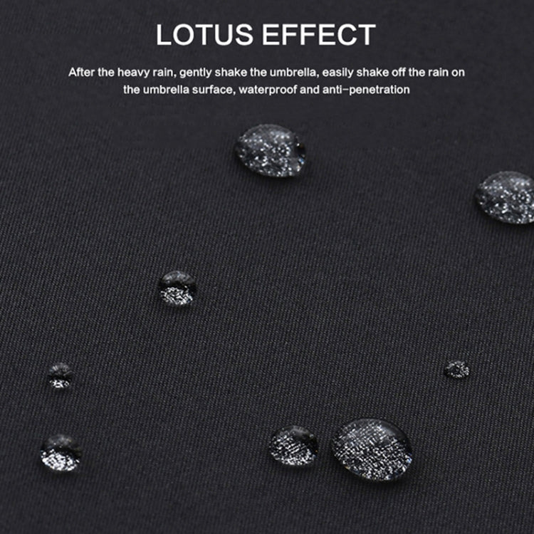 PARACHASE Ten-bone Double-layer Large Windproof Business Automatic Folding Umbrella(Black) - free shipping - PMC TechLife - Order now!