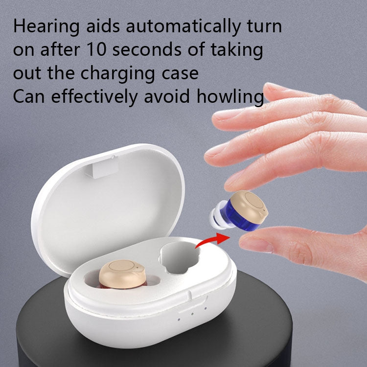 Older Young Sound Amplifier Sound Collector Hearing Aid(Red Blue) - free shipping - PMC TechLife - Order now!