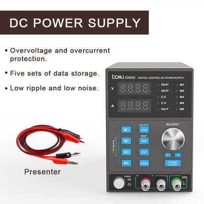 BAKU BA-3305D 5A/30V CNC DC High Power Supply(EU Plug) - free shipping - PMC Jewellery - Order now!