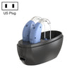 Elderly Use Can Charge Sound Amplifier Hearing Aid, Specification: US Plug(Blue Double Machine+Black Charging Bin) - Hearing Aids by PMC TechLife | Online Shopping South Africa | PMC TechLife