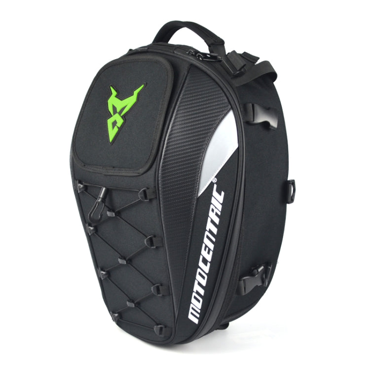 MOTOCENTRIC 11-MC-0102 Motorcycle Rear Seat Helmet Bag(Green) - free shipping - PMC Jewellery - Order now!