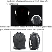 MOTOCENTRIC 11-MC-0102 Motorcycle Rear Seat Helmet Bag(Green)