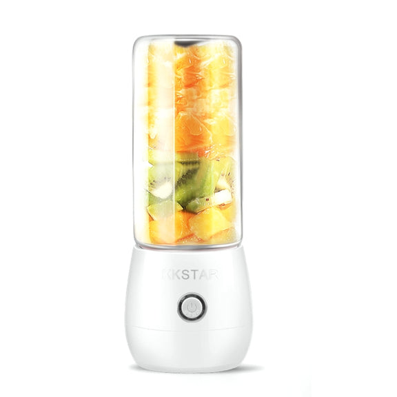 Household Fruit Juicer Portable Multi-Function Juice Cup(Ivory White)