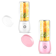 Household Fruit Juicer Portable Multi-Function Juice Cup(Ivory White)