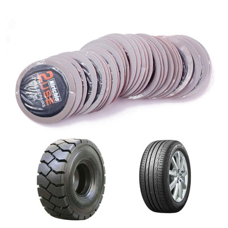 30 Tablets / Box  Nirichie 60mm Round Car Tire Repair Patch Tire Repair Cold Patch Film - Tire Repair & Installation Tools by PMC TechLife | Online Shopping South Africa | PMC TechLife