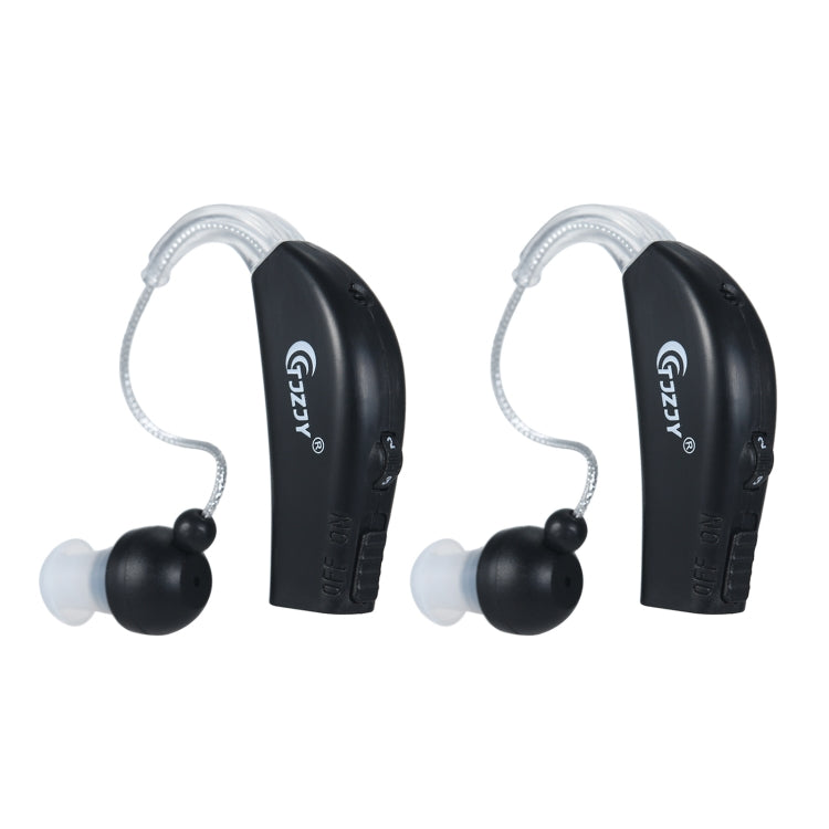 Rechargeable Hearing Aids for Seniors Personal Sound Amplifier with Charging Base,EU Plug(Black) - Hearing Aids by PMC Jewellery | Online Shopping South Africa | PMC Jewellery | Buy Now Pay Later Mobicred
