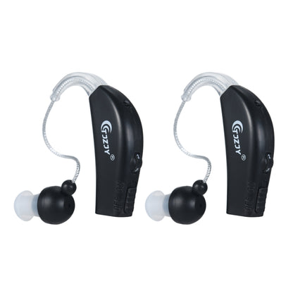 Rechargeable Hearing Aids for Seniors Personal Sound Amplifier with Charging Base,EU Plug(Black) - Hearing Aids by PMC Jewellery | Online Shopping South Africa | PMC Jewellery | Buy Now Pay Later Mobicred