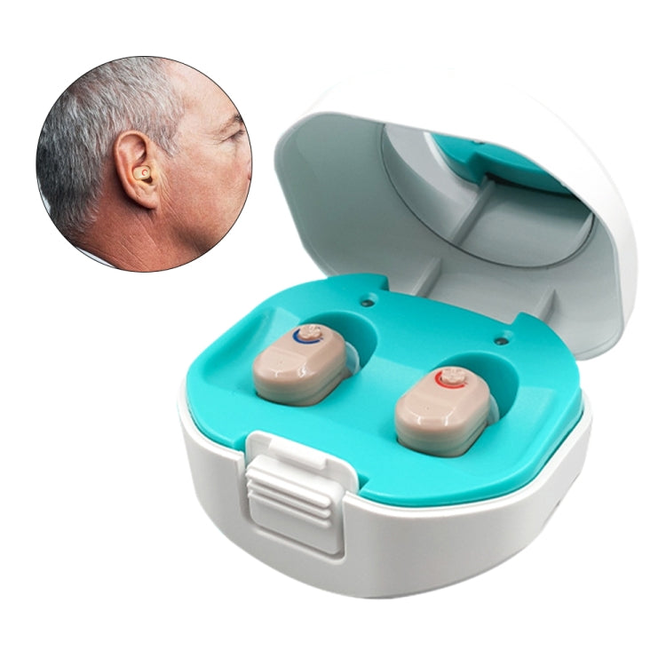 TWS On-Ear Sound Amplifier Hearing Aid with Charging Compartment(Skin Color) - free shipping - PMC TechLife - Order now!