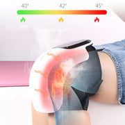 Rechargeable Infrared Hot Compress Knee Massager Physiotherapy Device(English)