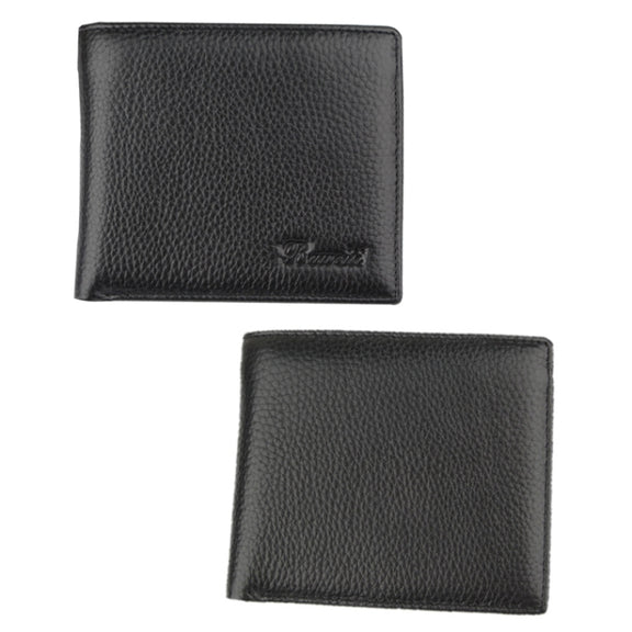 K-8018 RFID Anti-theft First Layer Cowhide Coin Purse Men Wallet