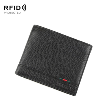 Baweisi A-6513-1 Men Casual Short RFID Wallet Multifunctional Card Holder - free shipping - PMC Jewellery - Order now!