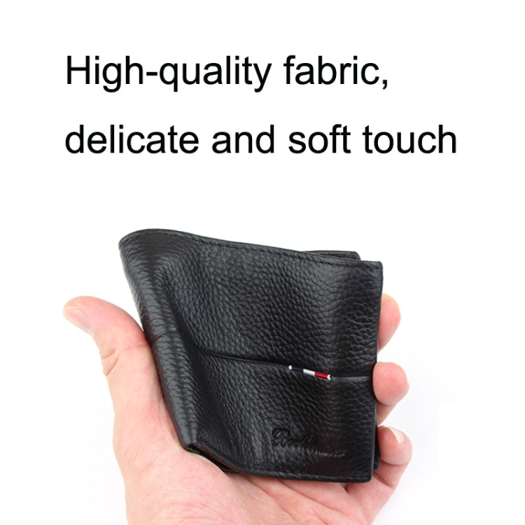 Baweisi A-65104-1 Men Casual Short RFID Wallet Multifunctional Card Holder - Antimagnetic RFID Package by Baweisi | Online Shopping South Africa | PMC Jewellery | Buy Now Pay Later Mobicred