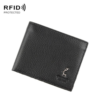 Baweisi A-6555-1 Men Casual Short RFID Wallet Multifunctional Card Holder - Antimagnetic RFID Package by Baweisi | Online Shopping South Africa | PMC Jewellery | Buy Now Pay Later Mobicred
