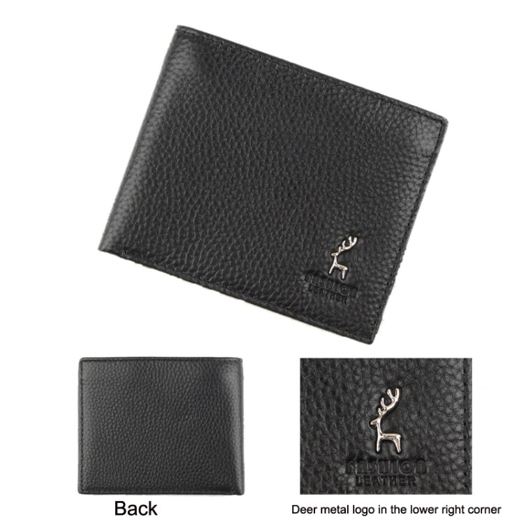 Baweisi A-6555-1 Men Casual Short RFID Wallet Multifunctional Card Holder - Antimagnetic RFID Package by Baweisi | Online Shopping South Africa | PMC Jewellery | Buy Now Pay Later Mobicred