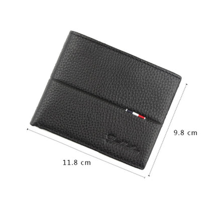 Baweisi A-6525-1 Men Casual Short RFID Wallet Multifunctional Card Holder - free shipping - PMC Jewellery - Order now!